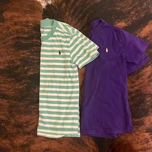 Size 7 boys polo T-shirt’s